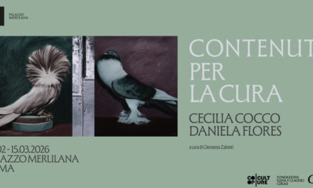 “Contenuti per la cura”   Opere di Cecilia Cocco e Daniela Flores